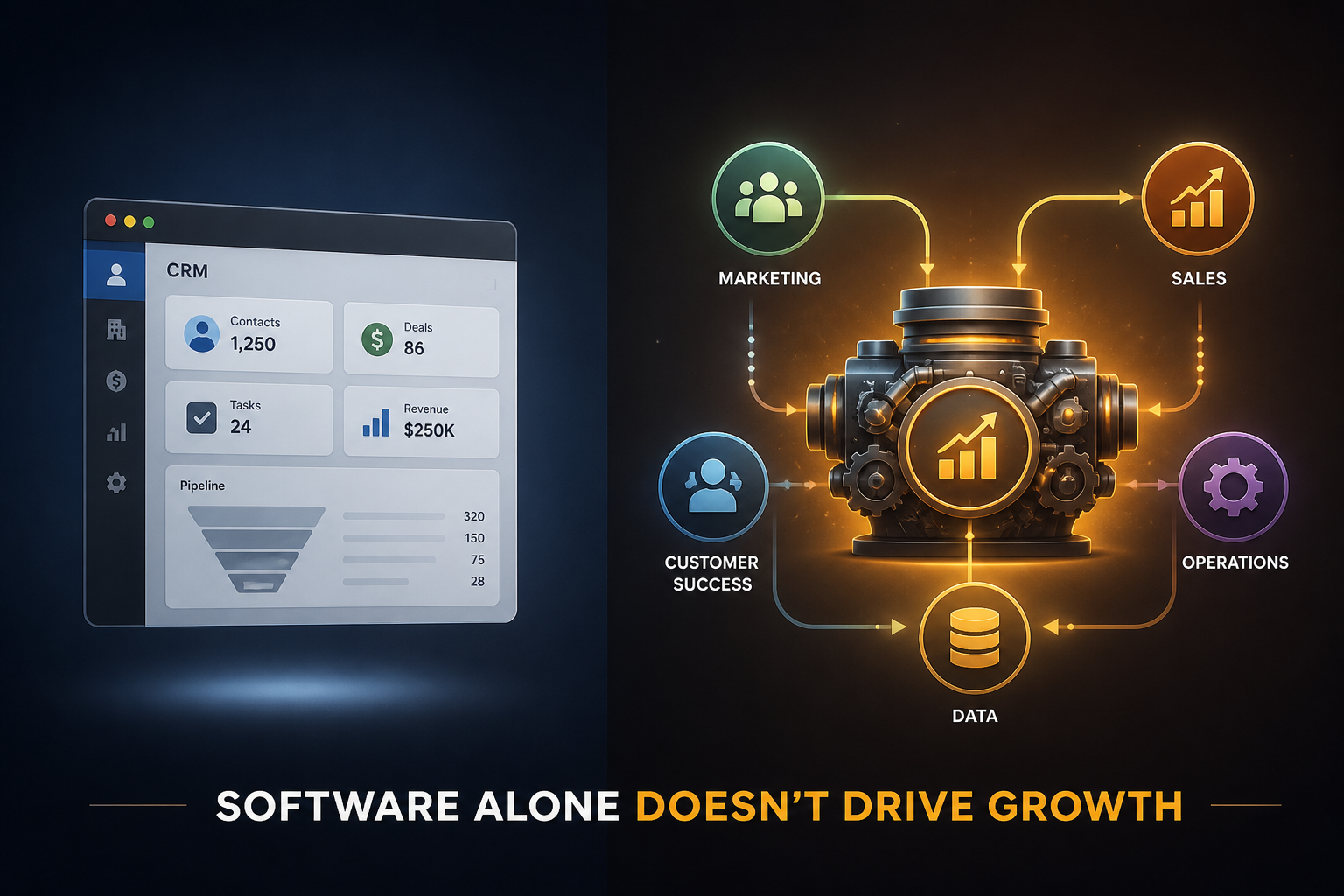 CRM Is Not a Strategy: How to Build a Real Revenue Engine Around Your Software